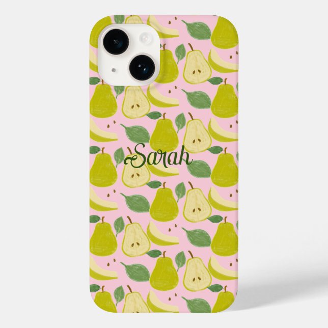 Pear Fruit Case-Mate iPhone Case (Back)