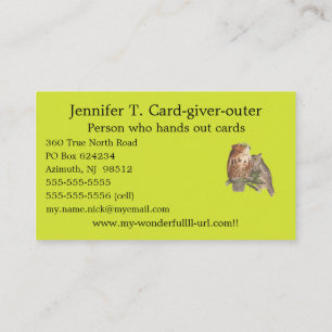 Pear Green D1E231 Monochrome Single Solid Color Business Card