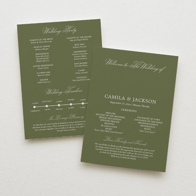 Pear Green Wedding Flat Program (Creator Uploaded)