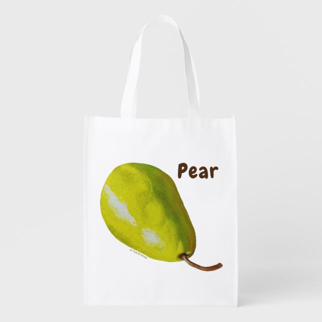 Pear Grocery Bag (Front)