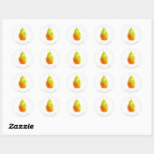 Pear Label | Zazzle