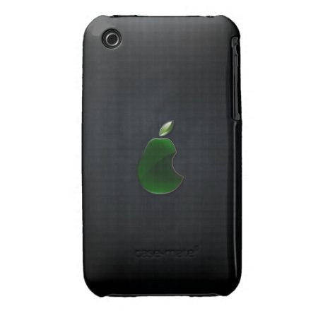 Pear Logo Custom Iphone 3g/3gs Cases