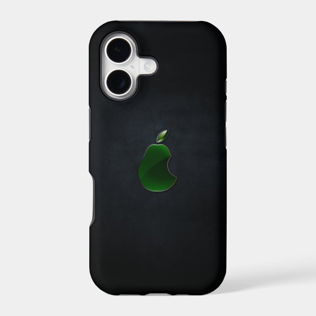 Pear Logo Custom iPhone 5 Case (Back)