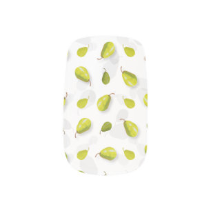 Pear Nail Art Decals