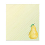 Pear Notepad at Zazzle