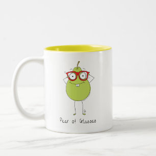 Pear of Glasses Cute & Funny Coffee Mug