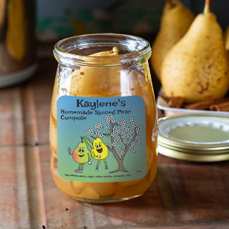 Pear Pals Funny Cartoon Sauce Pie and More