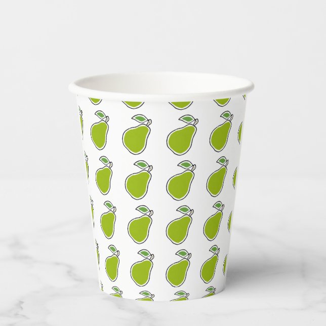 Pear Paper Cups (Front)