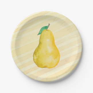 Pear Paper Plates
