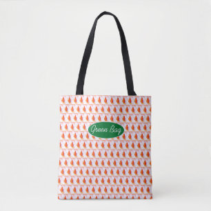 Pear Pattern Tote Bag