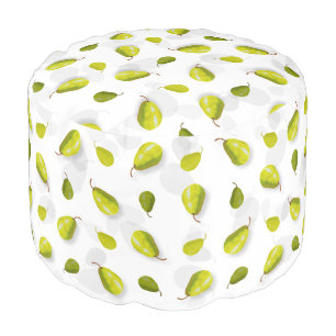 Pear Pillow Poufs