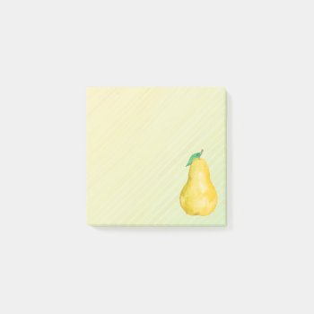 Pear Post-it Notes by Zazzlemm_Cards at Zazzle