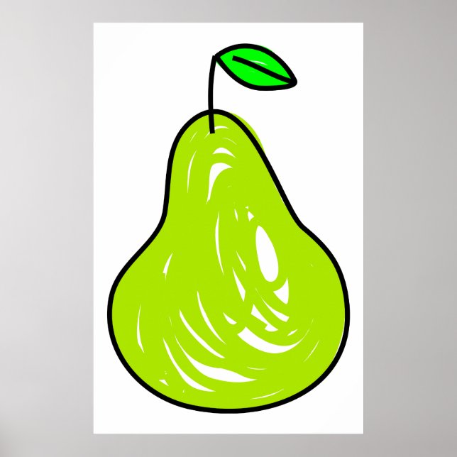 Pear Poster (Front)