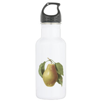 pear(Pyrus sp.) by Redouté Water Bottle