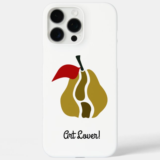 Pear Splitting Art Case-Mate iPhone Case (Back)
