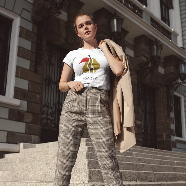 Pear Splitting Art T-Shirt (Creator Uploaded)