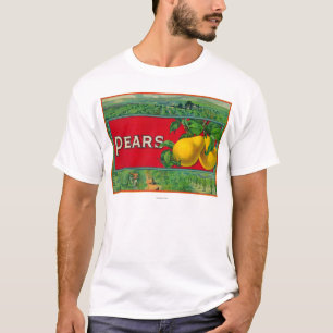 Pear Stock Crate Label T-Shirt