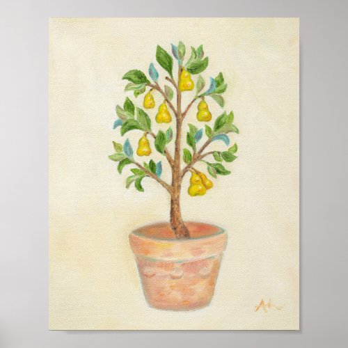 Pear Tree art print