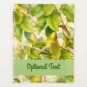 Pear Tree Branches & Pears Pattern Planner