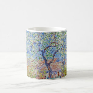 Pear Tree in Flower - Claude Monet Coffee Mug