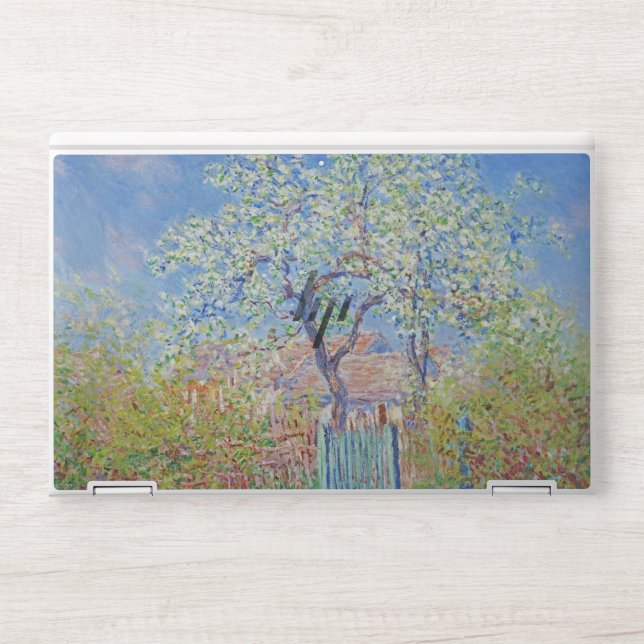 Pear Tree in Flower - Claude Monet HP Laptop Skin (Front)