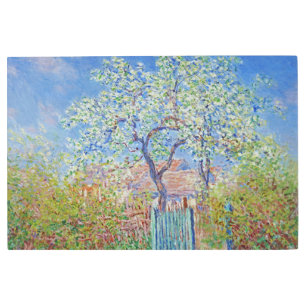 Pear Tree in Flower - Claude Monet Metal Print
