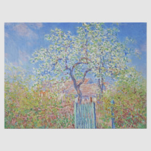 Pear Tree in Flower - Claude Monet Tissue Paper