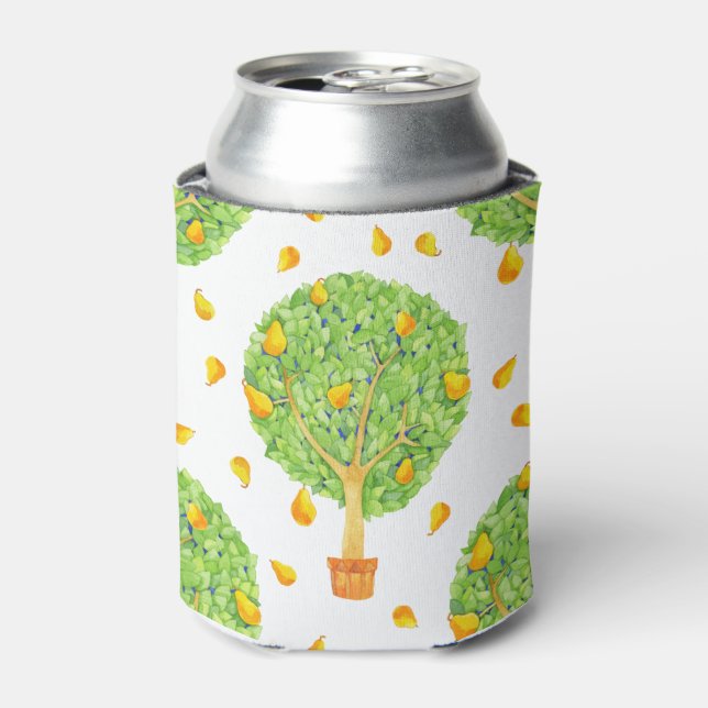 Pear Tree Pears Can Cooler (Can Front)