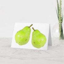 Pear yellow fresh juicy sweet photo   card