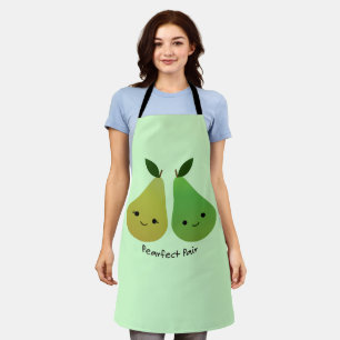 Pearfect Pear Kawaii Pears Apron