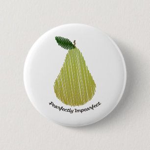 Pearfectly Impearfect Pear Button