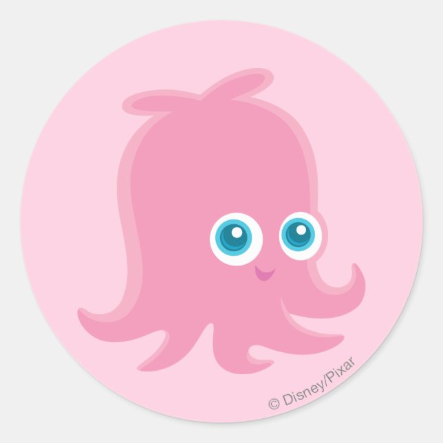 Pearl 1 classic round sticker (Front)