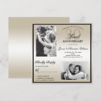 Pearl 30th Wedding Anniversary Double Photo