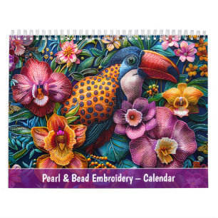 Pearl & Bead Embroidery – Calendar