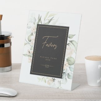 Pearl Blush Floral Wedding Favors ID989