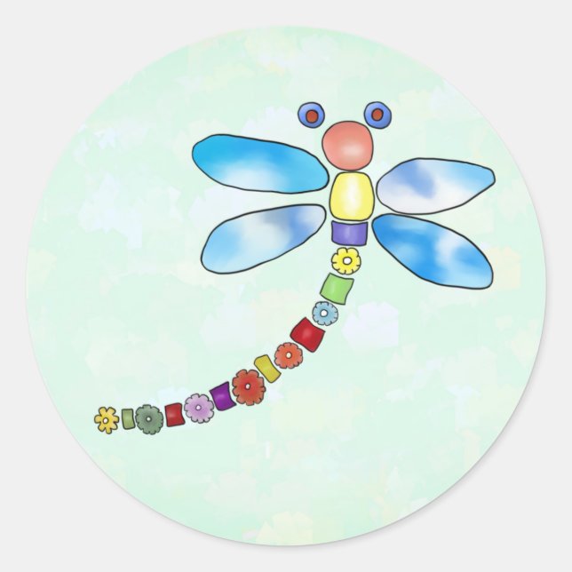 pearl classic round sticker (Front)