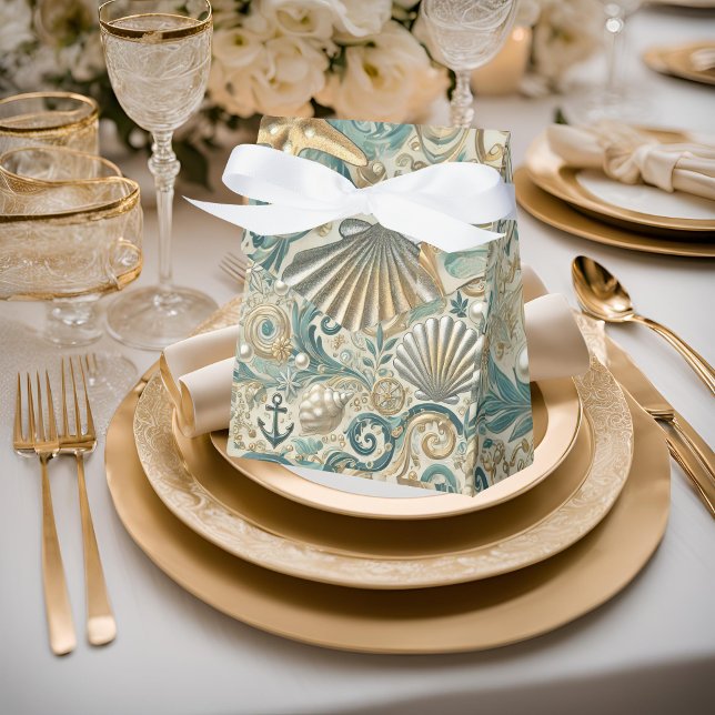 Pearl Coast Elegance Nautical Favor Box (Creator Uploaded)