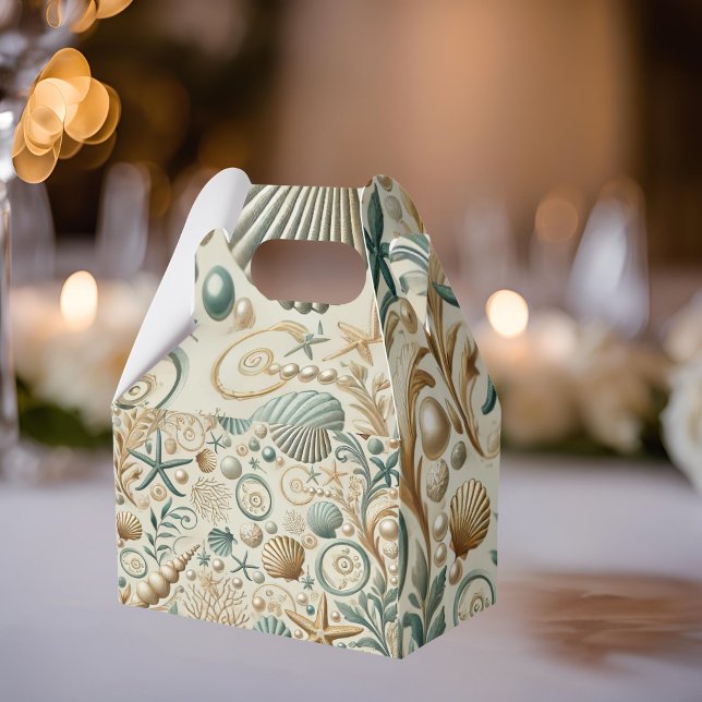 Pearl Coast Elegance Shells Favor Box (Creator Uploaded)
