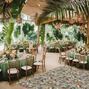 Pearl Coast Elegance: Shimmering Seas Outdoor Rug