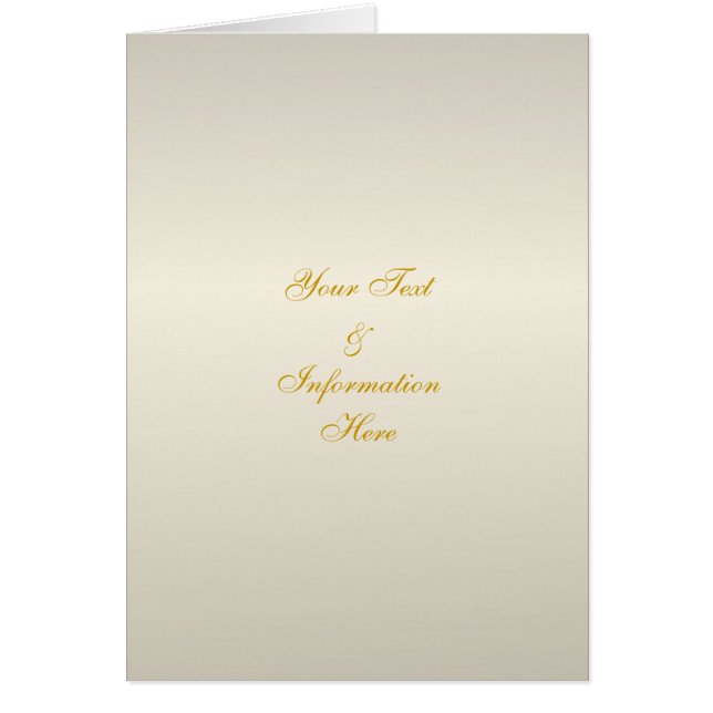 Pearl Cream Card (Front)
