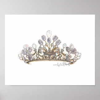 Pearl Crown by Heather French Henry Poster