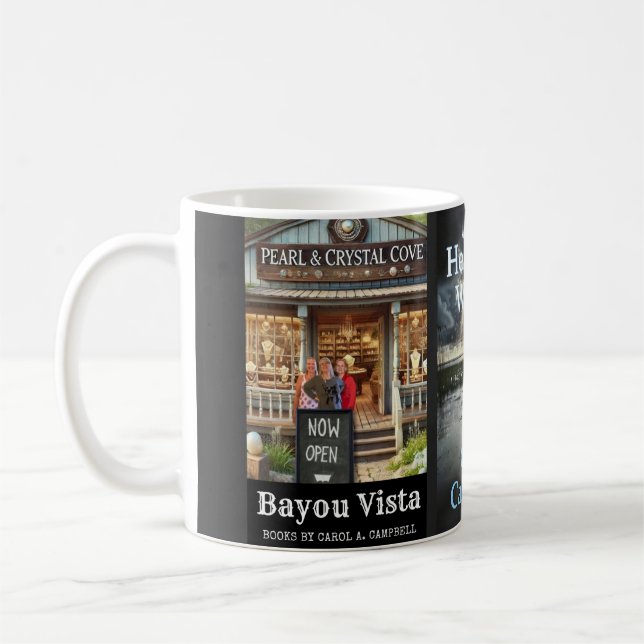Pearl & Crystal Cove – Southern Psychos Collection Coffee Mug (Left)