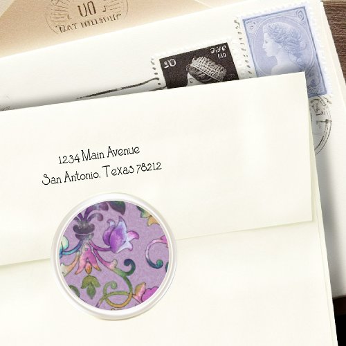 Pearl Damask Envelope Seal