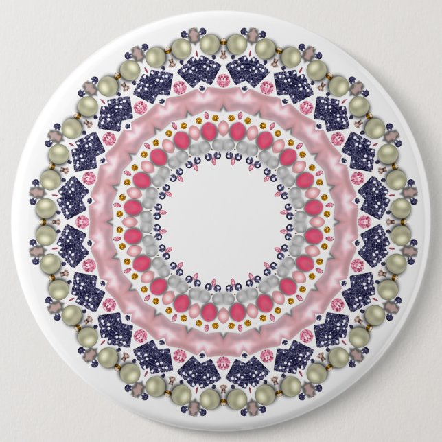 Pearl decoration button (Front)