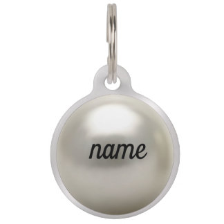 Pearl Design Pet ID Tag