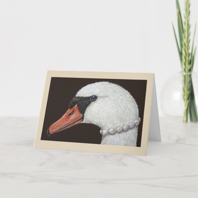 Pearl Diver greeting card (Front)