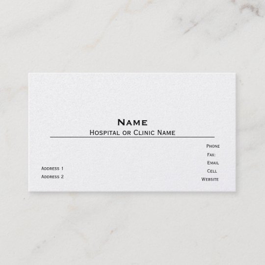 Pearl Finish Business Card Template Zazzle Pearl Finish Business Card Template