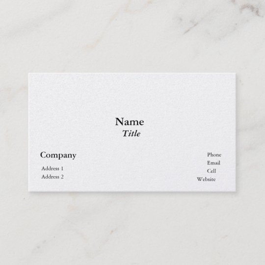 Pearl Finish Business Cards Zazzle Pearl Finish Business Cards