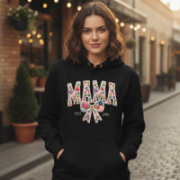 Pearl Floral Mama Varsity Elegant Feminine