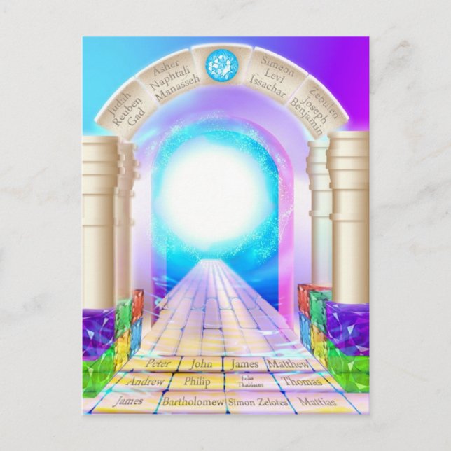 Pearl Gates Postcard (Front)